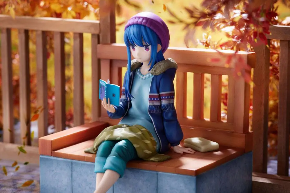 Laid-Back Camp PVC Statue 1/7 Rin Shima Footbath Ver. 17 cm Produktfoto