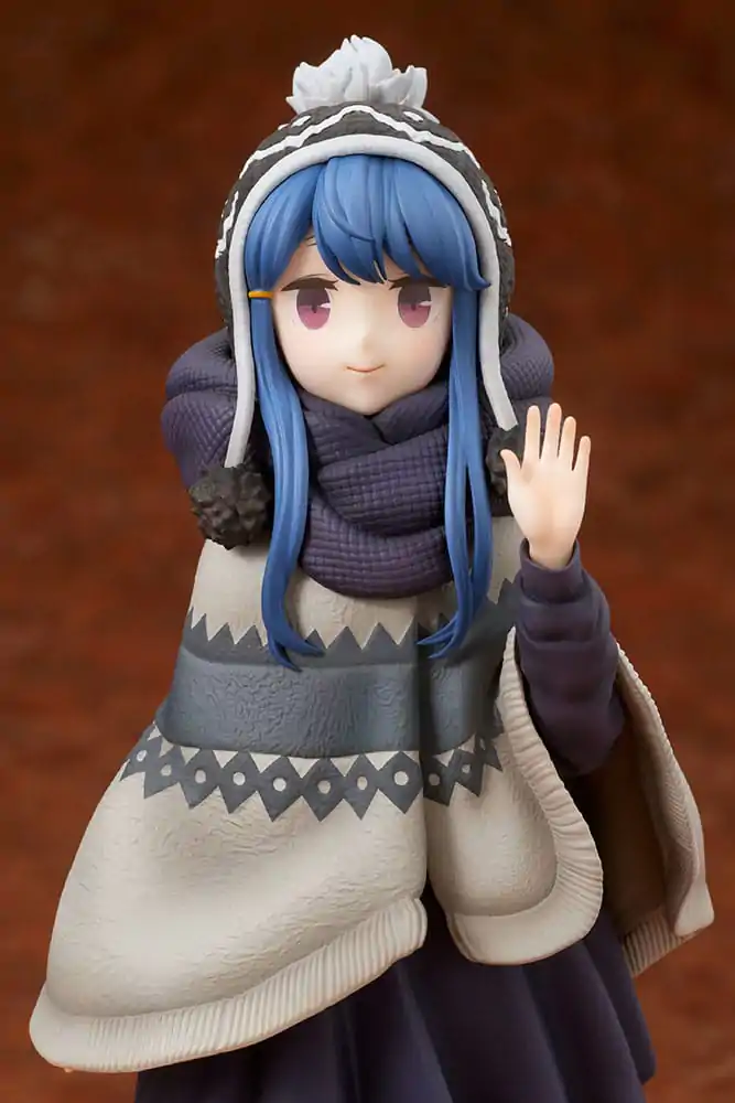 Laid-Back Camp Statue 1/7 Rin Shima Lake Shibire Camping Ver. 22 cm termékfotó