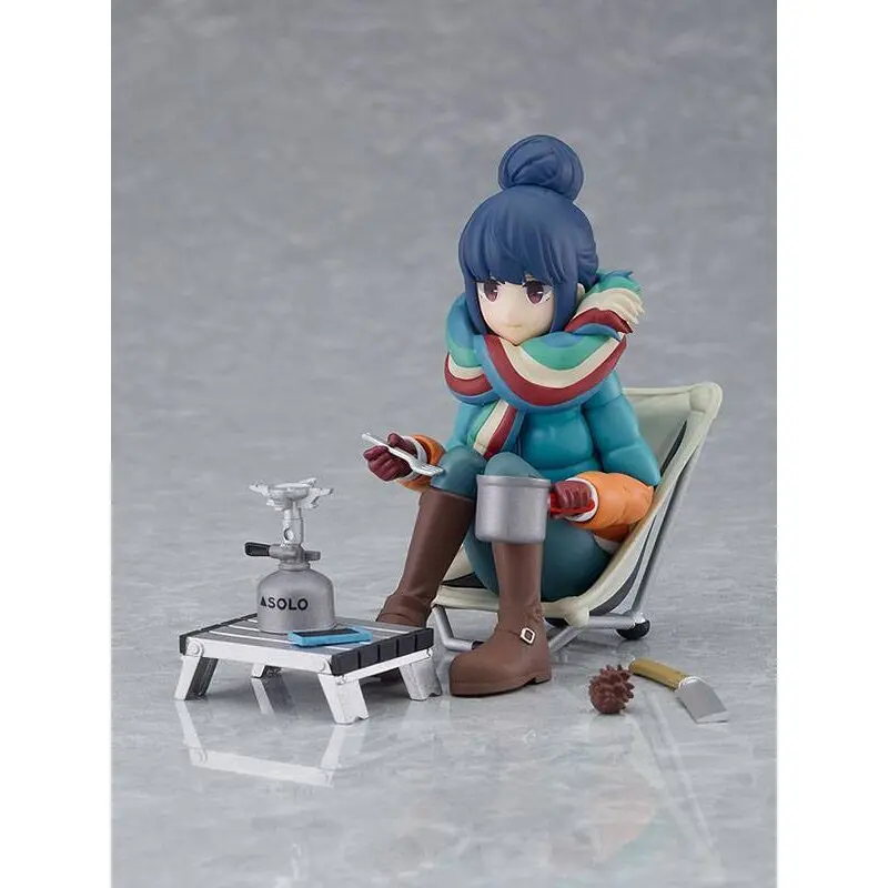 Laid-Back Camp Figma Actionfigur Rin Shima DX Edition 13 cm termékfotó