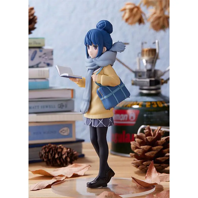 Laid-Back Camp Pop Up Parade PVC Statue Rin Shima 16 cm Produktfoto