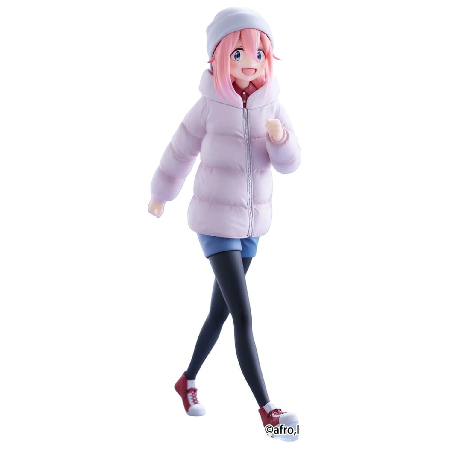 Laid-back Camp Season 3 Trio-Try-iT PVC Statue Nadeshiko Kagamihara 20 Zentimeter Produktfoto