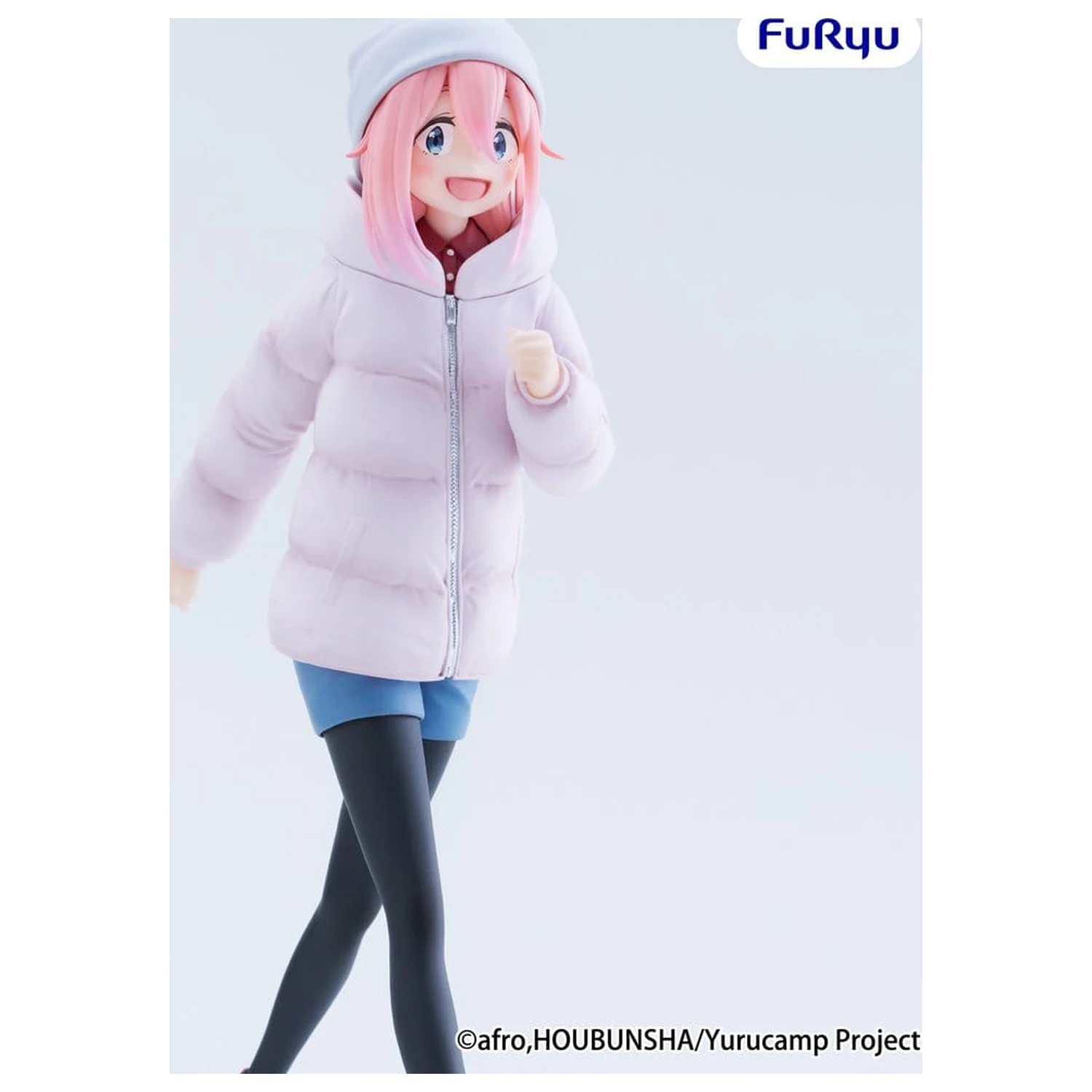 Laid-back Camp Season 3 Trio-Try-iT PVC Statue Nadeshiko Kagamihara 20 Zentimeter Produktfoto