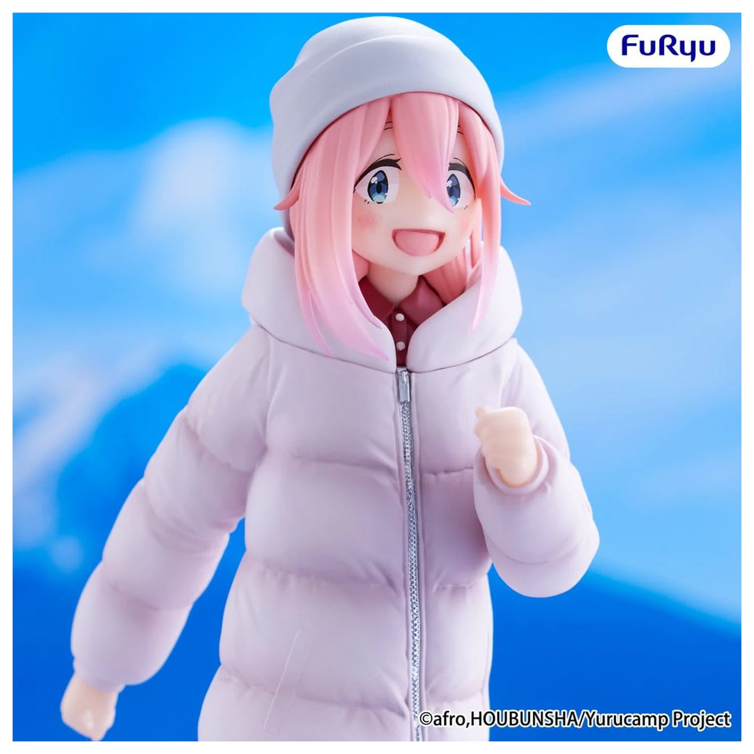 Laid-back Camp Season 3 Trio-Try-iT PVC Statue Nadeshiko Kagamihara 20 Zentimeter Produktfoto