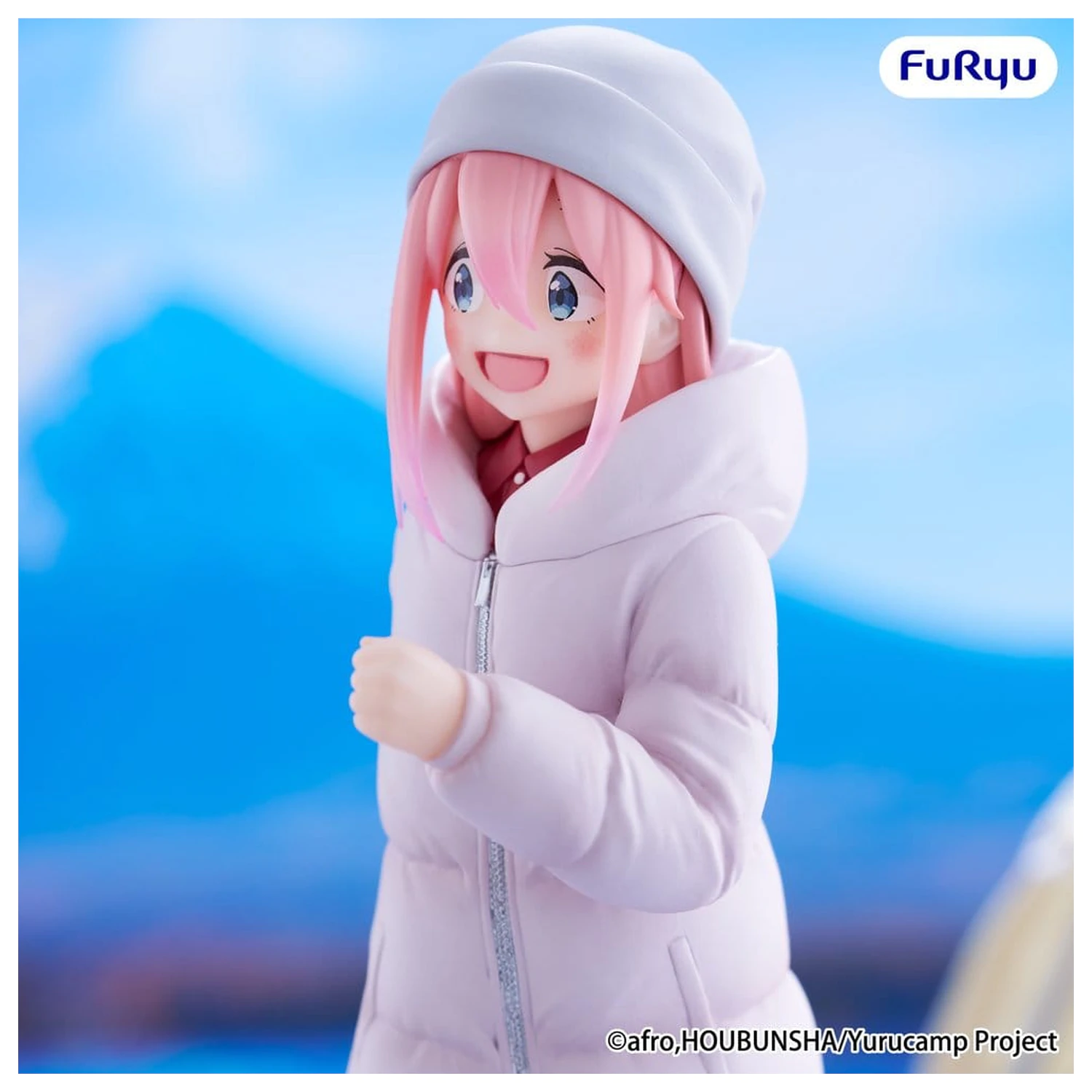 Laid-back Camp Season 3 Trio-Try-iT PVC Statue Nadeshiko Kagamihara 20 Zentimeter Produktfoto