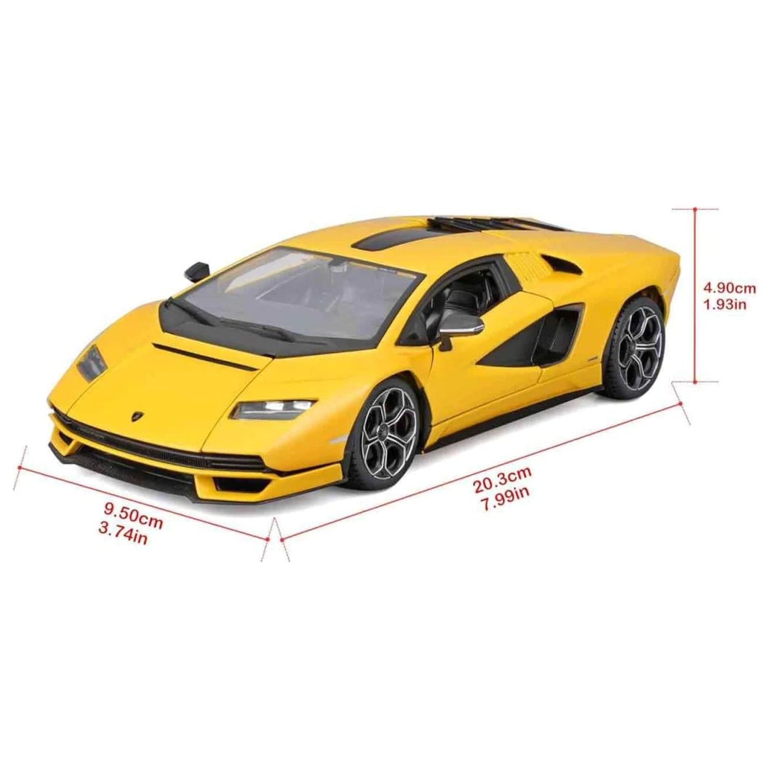 Lamborghini Countach Modellbausatz 1/24 Produktfoto