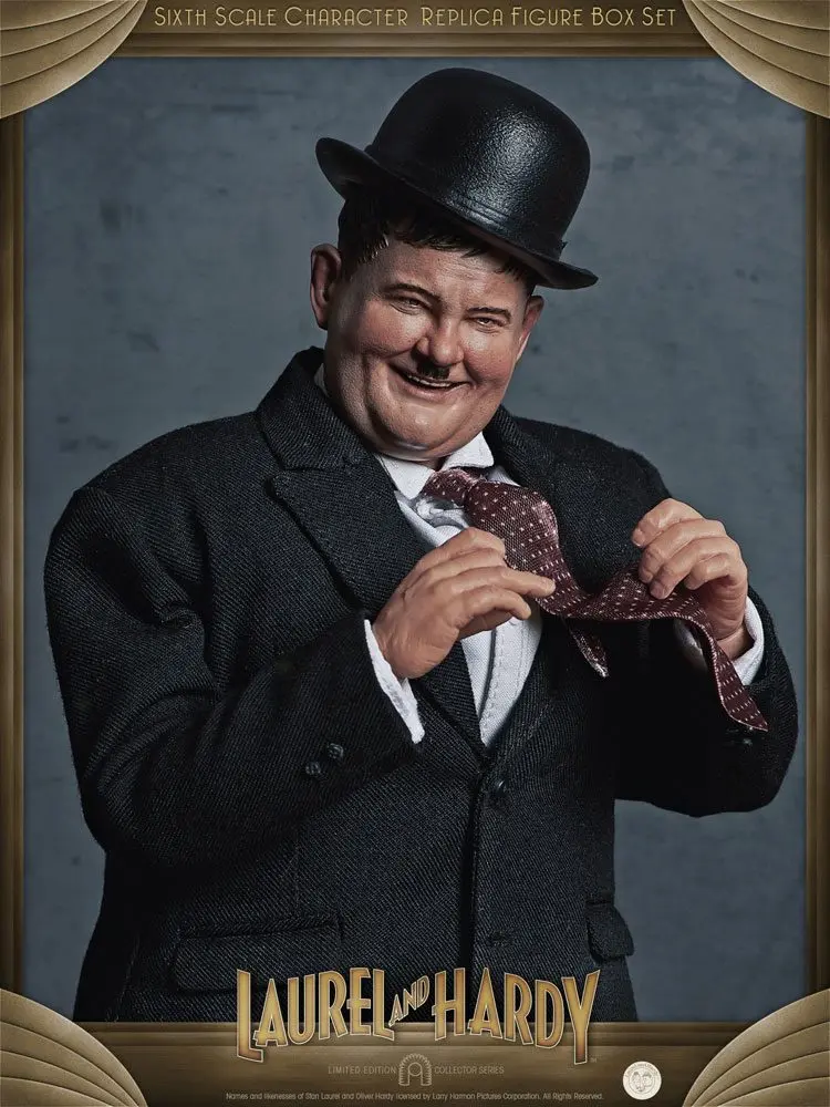 Laurel & Hardy Actionfiguren Doppelpack 1/6 Classic Suits Limited Edition 30-33 cm Produktfoto