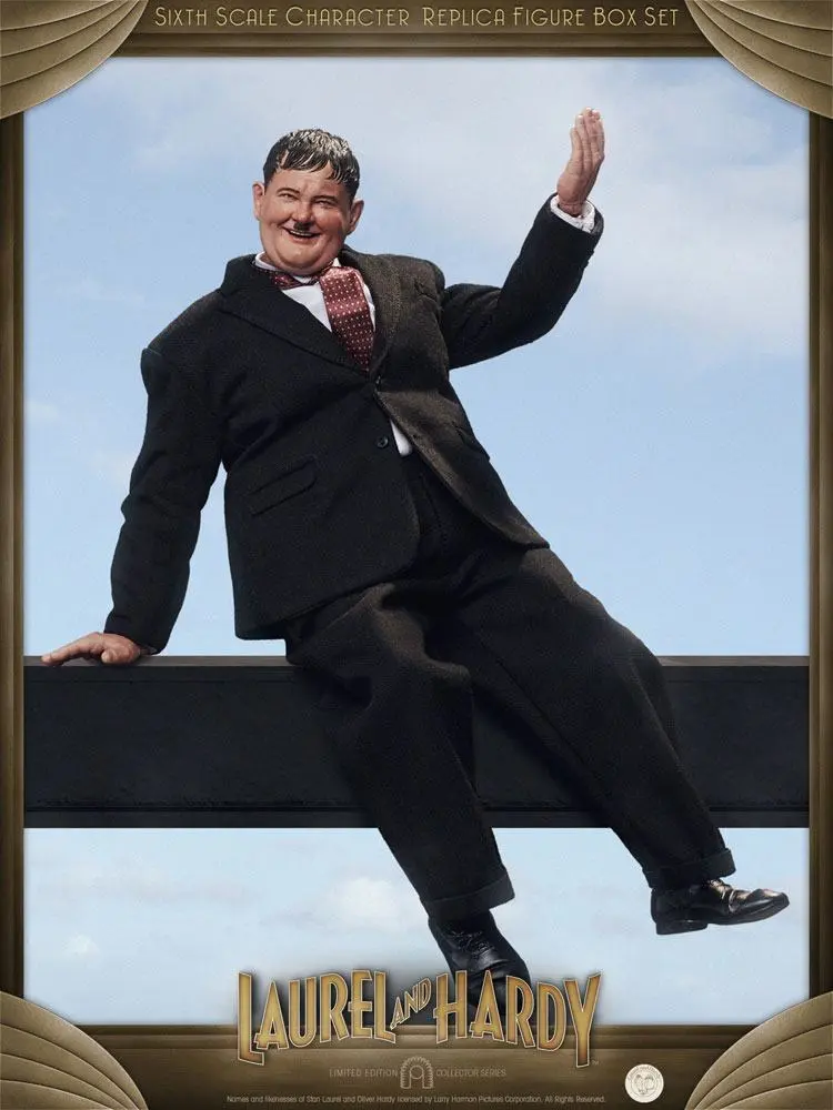 Laurel & Hardy Actionfiguren Doppelpack 1/6 Classic Suits Limited Edition 30-33 cm Produktfoto