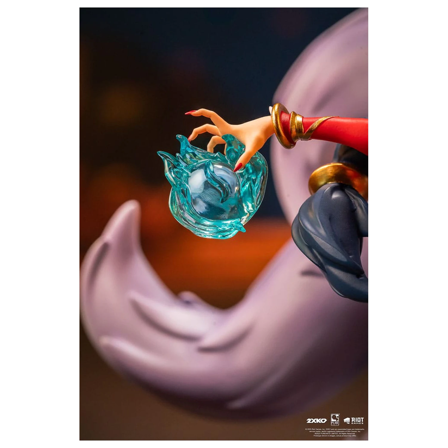 League of Legends Statue im Maßstab 1/10 2XKO Ekko & Ahri Diorama 30 cm Produktfoto