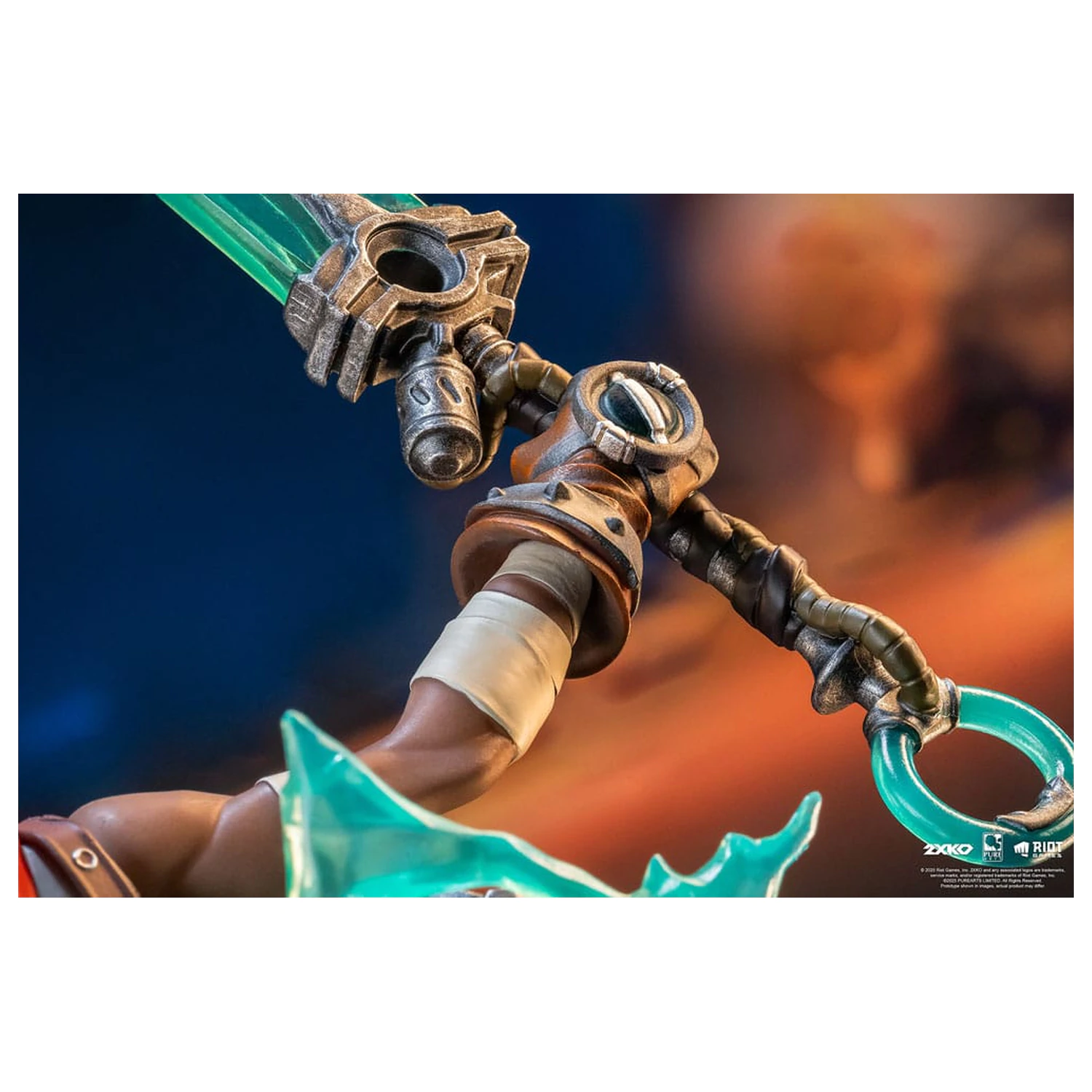 League of Legends Statue im Maßstab 1/10 2XKO Ekko & Ahri Diorama 30 cm Produktfoto