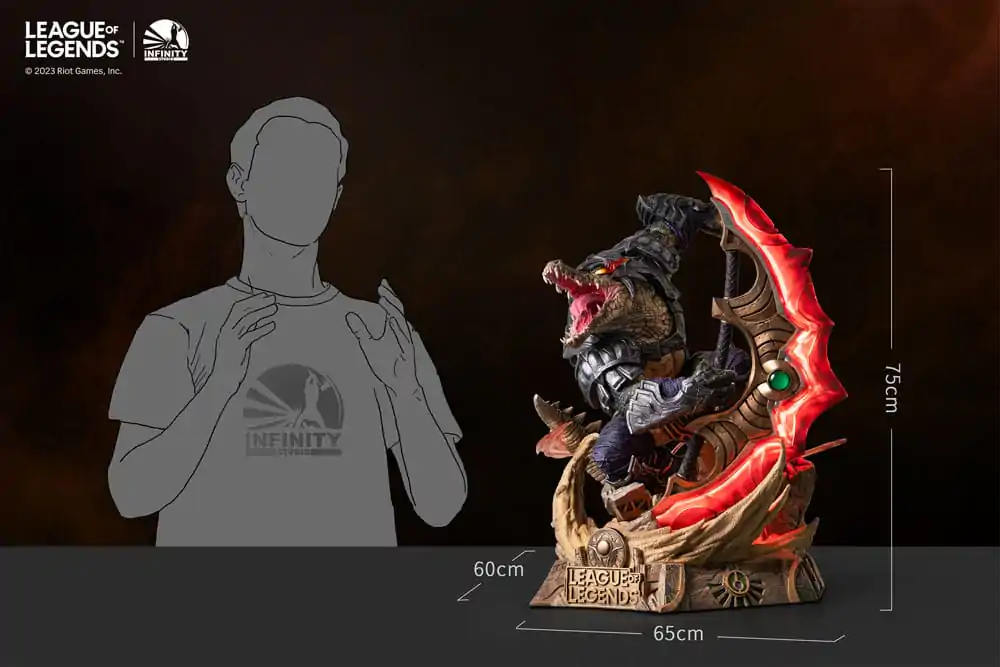 League of Legends Statue 1/4 Renekton - The Butcher Of The Sands 75 cm Produktfoto