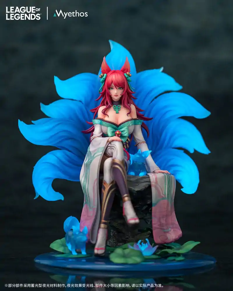 League of Legends PVC Statue 1/7 Spirit Blossom Ahri 27 cm Produktfoto