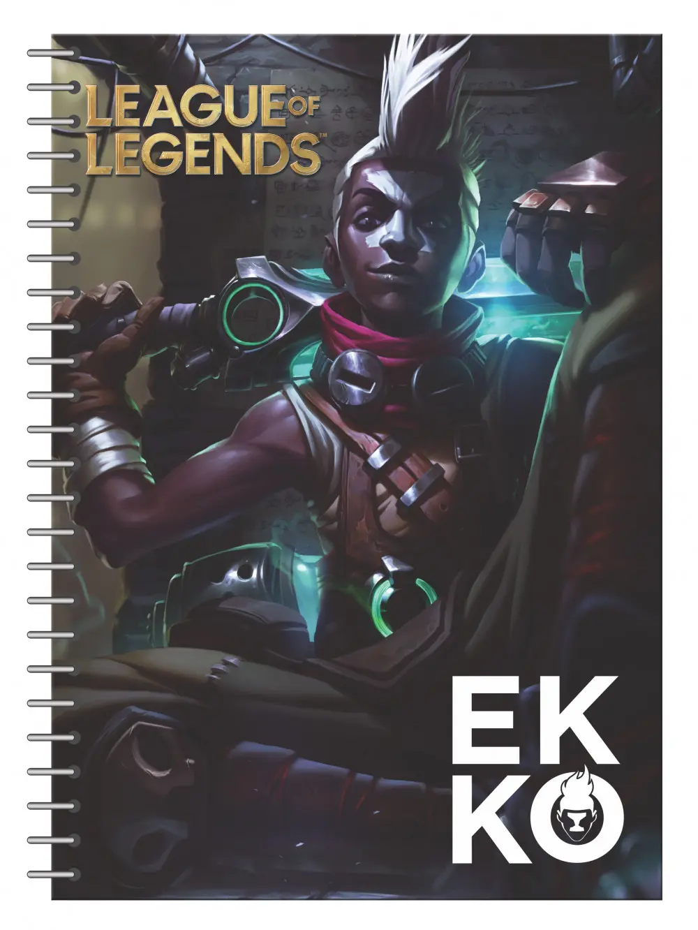 League of Legends A/4-Spiralnotizbuch mit 70 Seiten Produktfoto