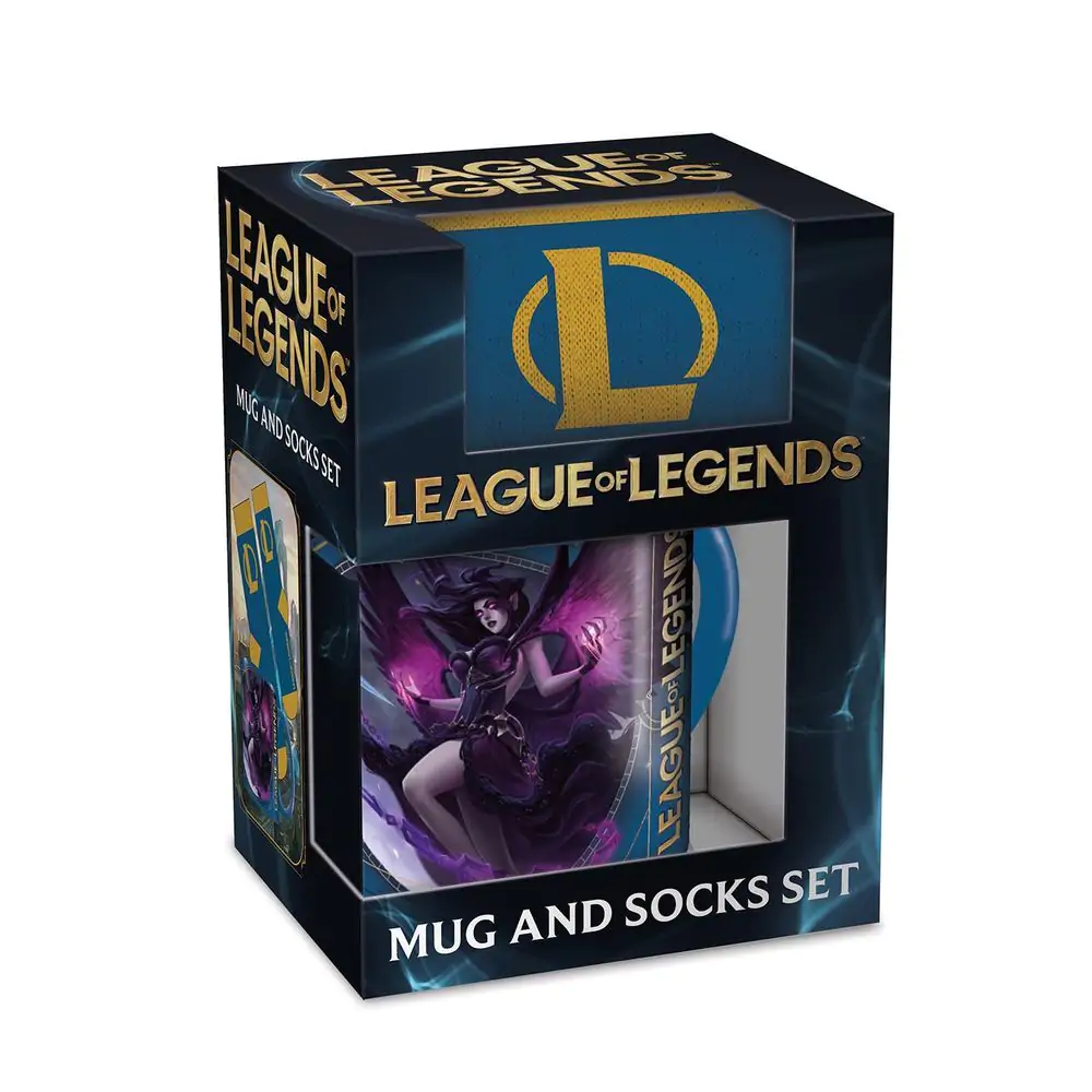 League of Legends Tasse und Socken Set Produktfoto