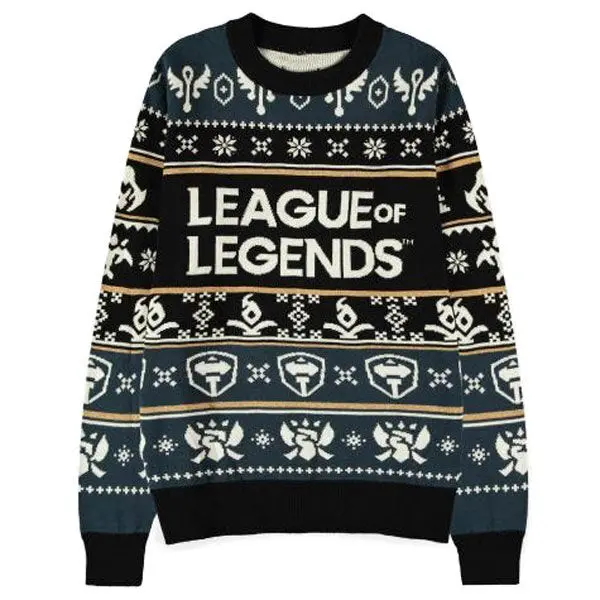 League of Legends Christmas Tragbarer Decken-Hoodie Produktfoto
