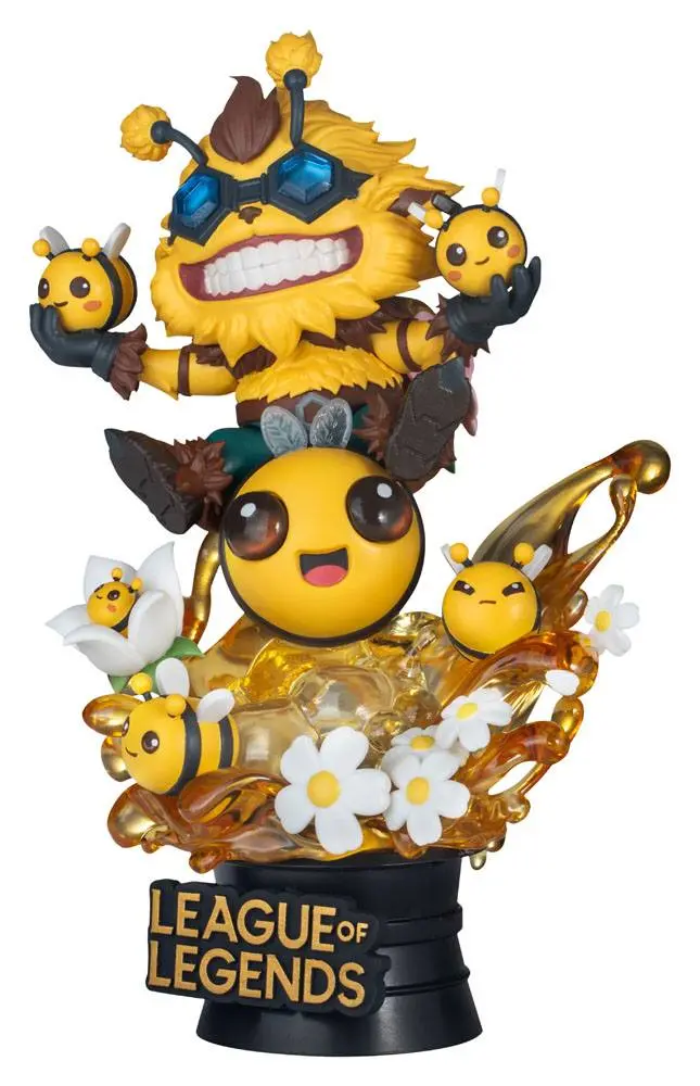 League of Legends D-Stage PVC Dioramen Set Beemo & BZZZiggs 15 cm termékfotó