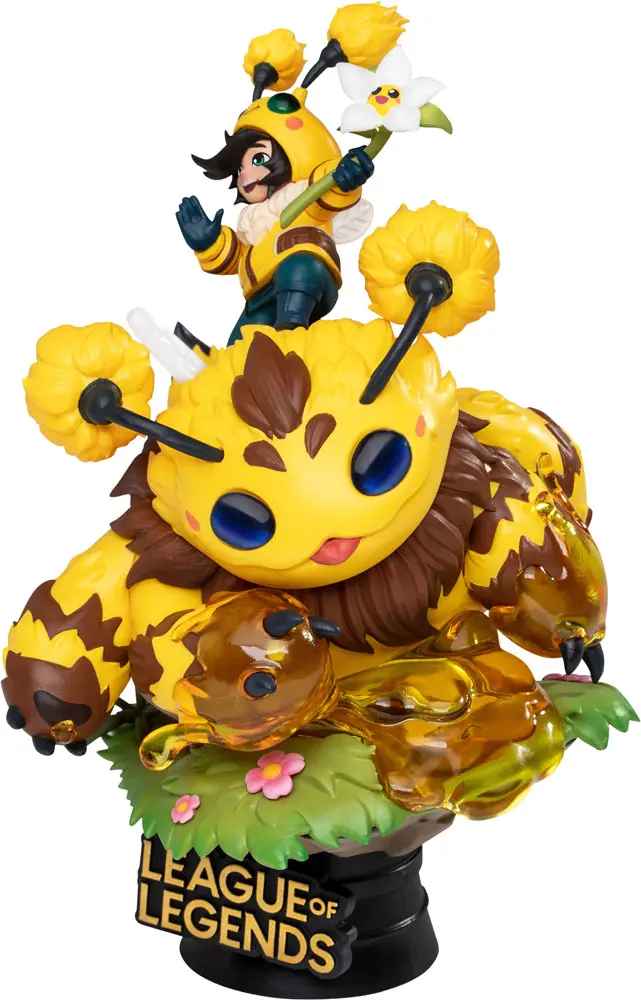 League of Legends D-Stage PVC Dioramen Set Nunu &amp; Beelump &amp; Heimerstinger 16 cm Produktfoto
