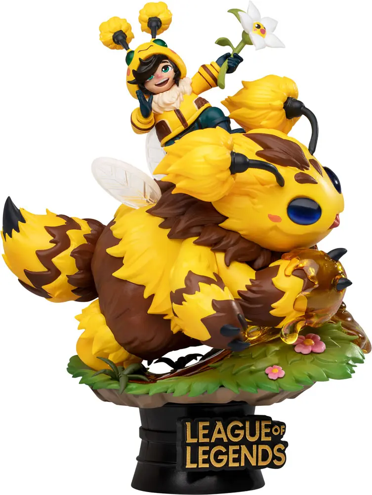 League of Legends D-Stage PVC Dioramen Set Nunu &amp; Beelump &amp; Heimerstinger 16 cm Produktfoto