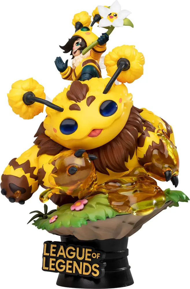League of Legends D-Stage PVC Dioramen Set Nunu &amp; Beelump &amp; Heimerstinger 16 cm Produktfoto
