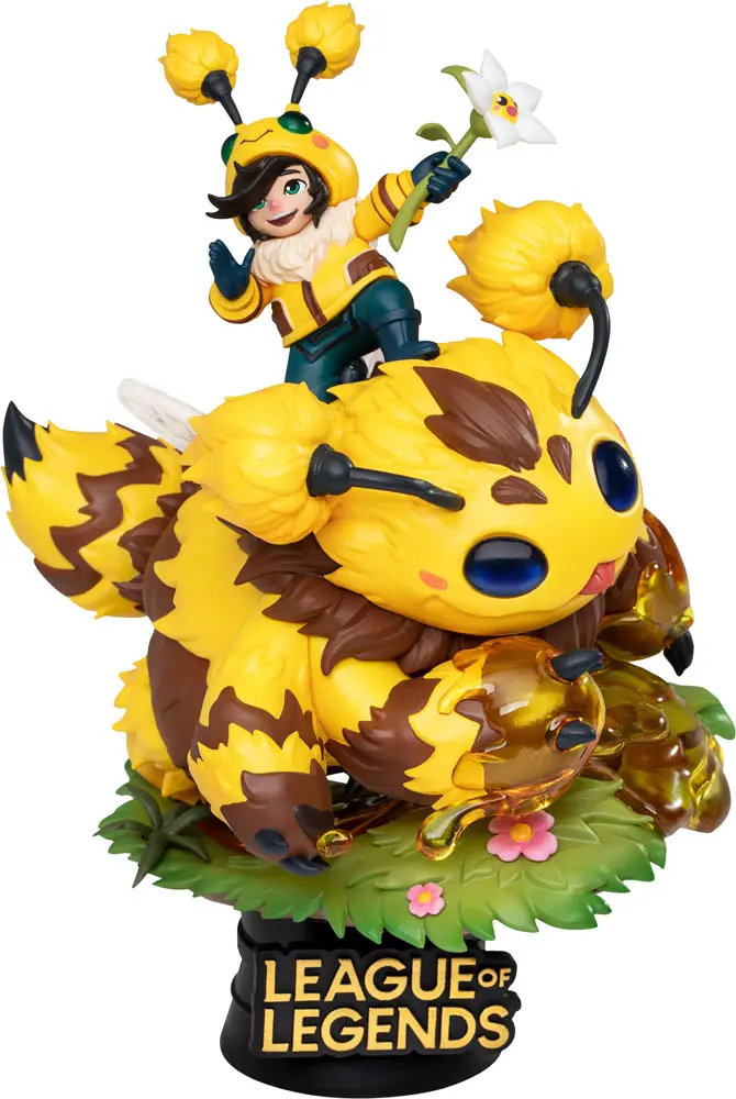 League of Legends D-Stage PVC Dioramen Set Nunu &amp; Beelump &amp; Heimerstinger 16 cm Produktfoto