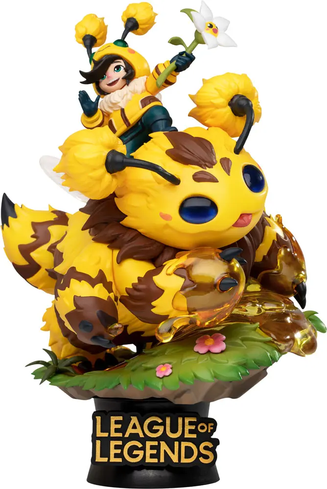 League of Legends D-Stage PVC Dioramen Set Nunu &amp; Beelump &amp; Heimerstinger 16 cm Produktfoto