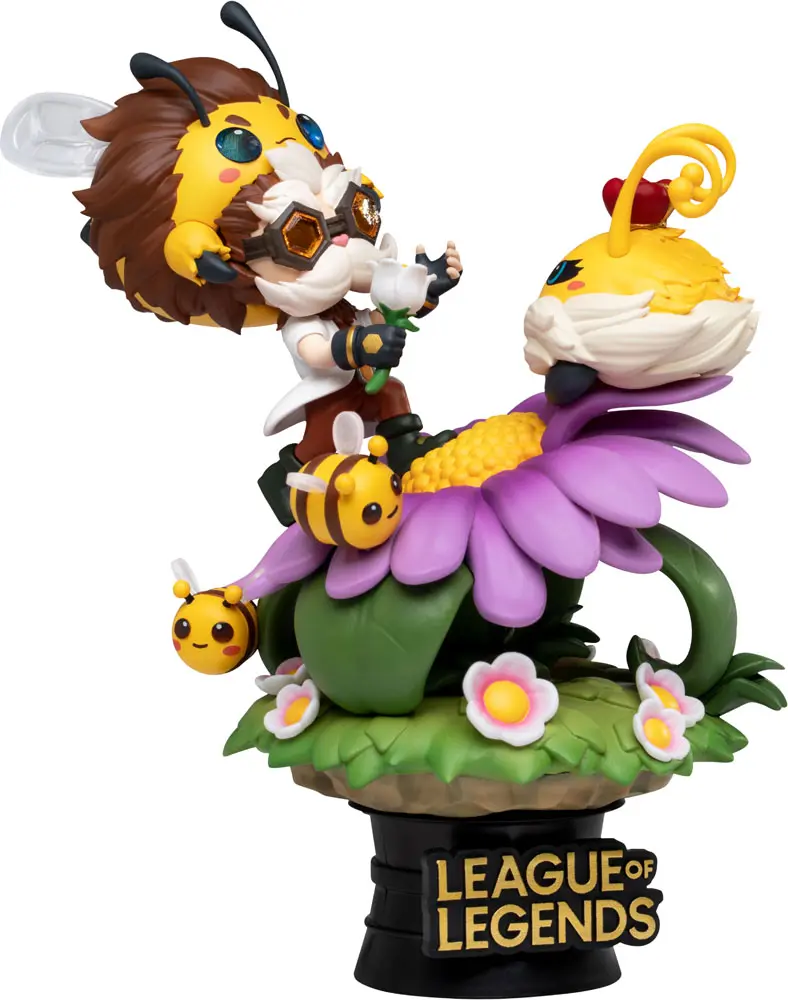 League of Legends D-Stage PVC Dioramen Set Nunu &amp; Beelump &amp; Heimerstinger 16 cm Produktfoto