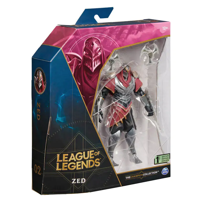 League of Legends Deluxe Actionfigur Zed 15 cm termékfotó