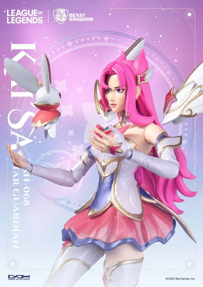 League of Legends Dynamic 8ction Heroes Actionfigur 1/9 Star Guardian Kai'Sa 19 cm termékfotó