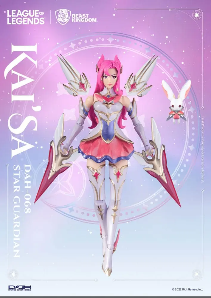 League of Legends Dynamic 8ction Heroes Actionfigur 1/9 Star Guardian Kai'Sa 19 cm termékfotó