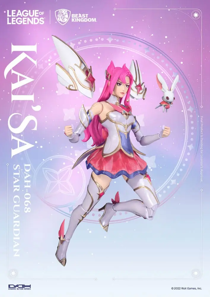 League of Legends Dynamic 8ction Heroes Actionfigur 1/9 Star Guardian Kai'Sa 19 cm termékfotó