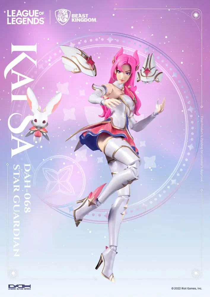 League of Legends Dynamic 8ction Heroes Actionfigur 1/9 Star Guardian Kai'Sa 19 cm termékfotó