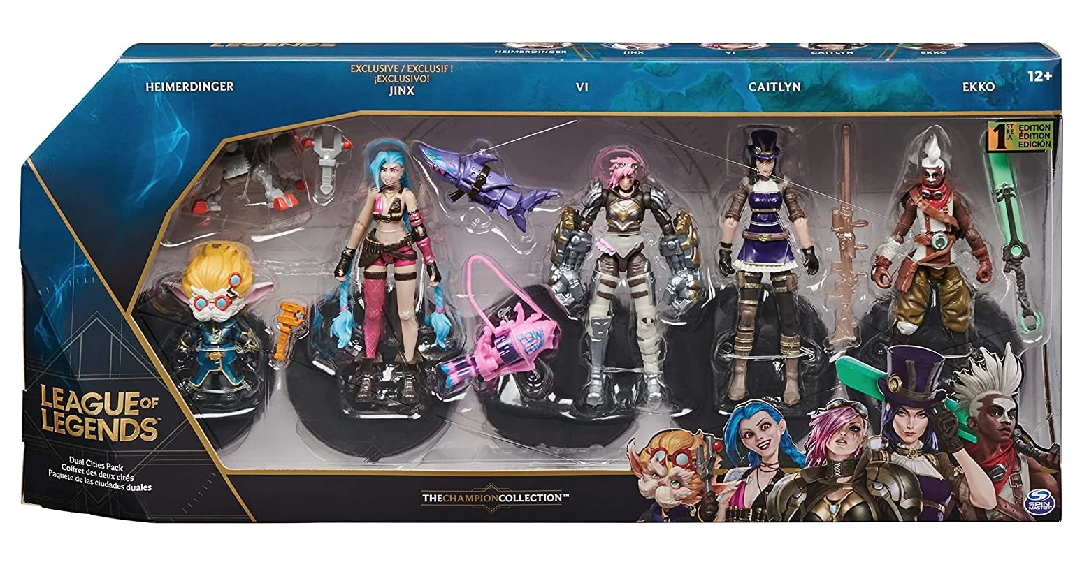 League of Legends Deluxe Actionfigur 5er Pack 10 cm termékfotó