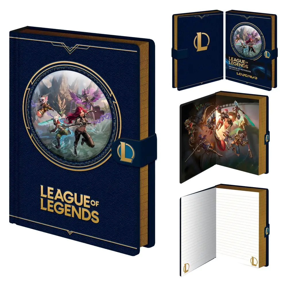 League of Legends Premium Notebook Produktfoto