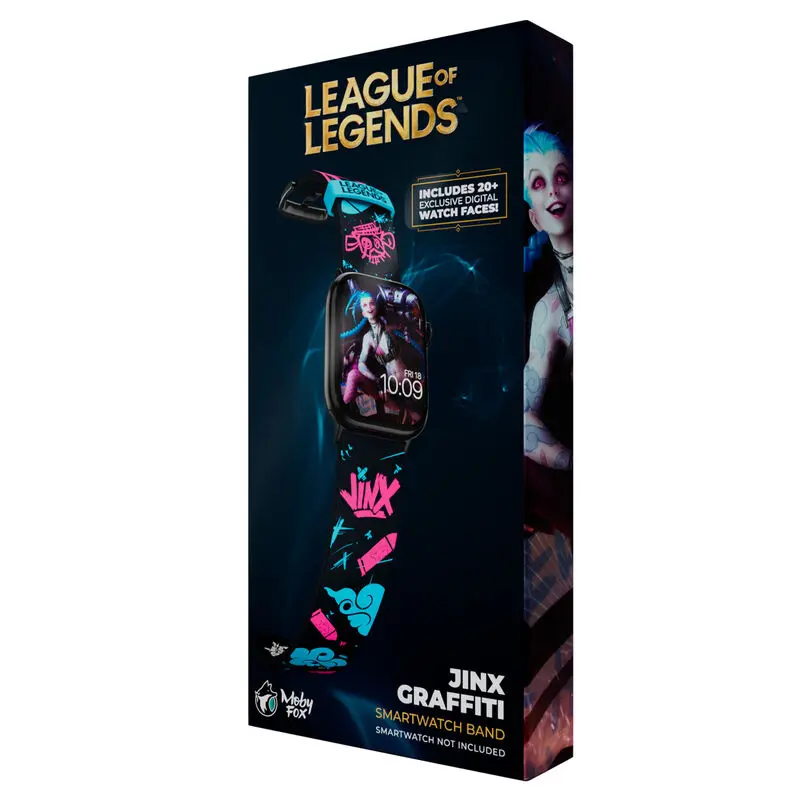 League of Legends Smartwatch-Armband Jinx Graffiti Produktfoto