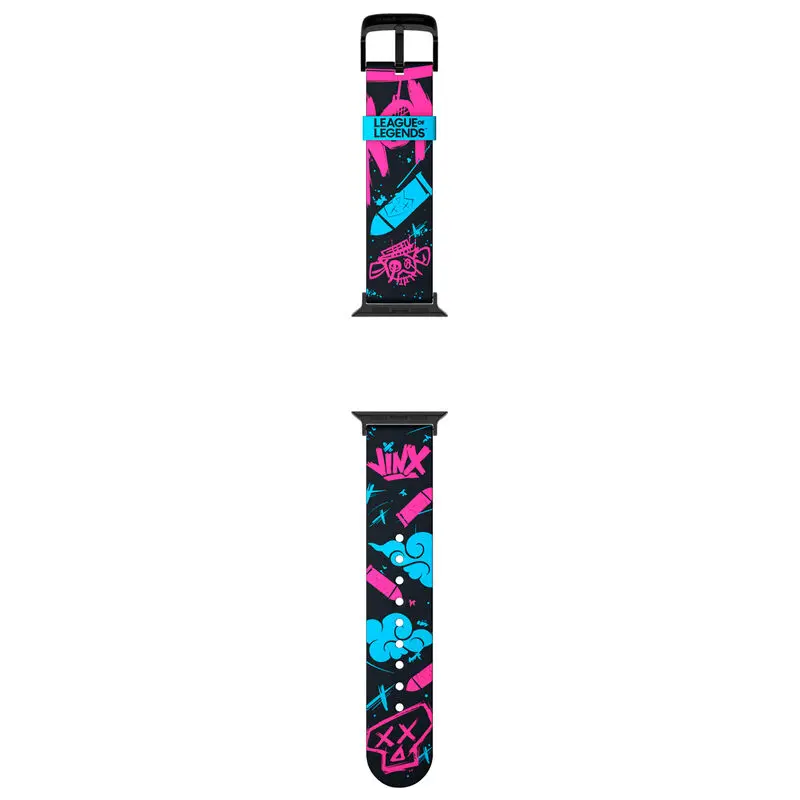 League of Legends Smartwatch-Armband Jinx Graffiti Produktfoto