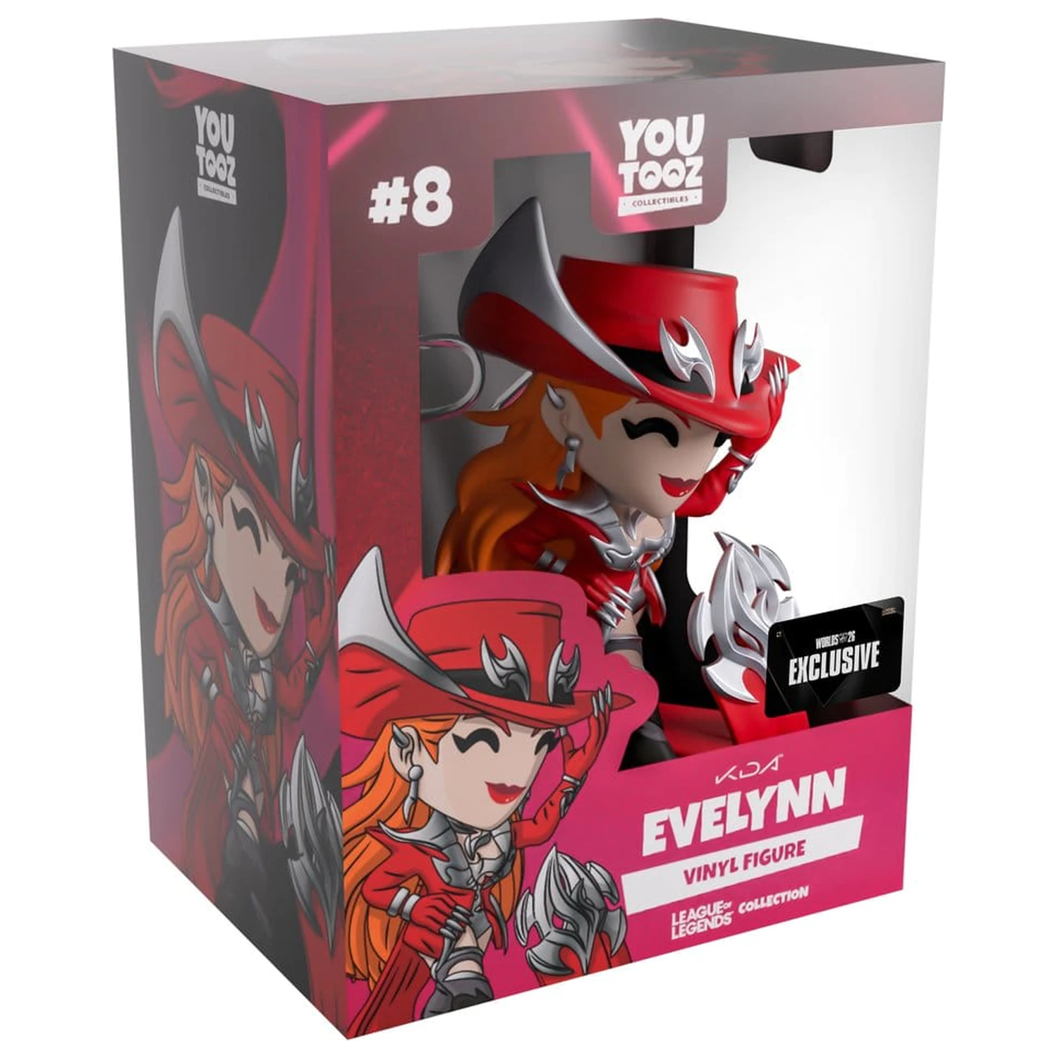 League of Legends K/DA Vinyl-Figur Evelynn 13 cm Produktfoto