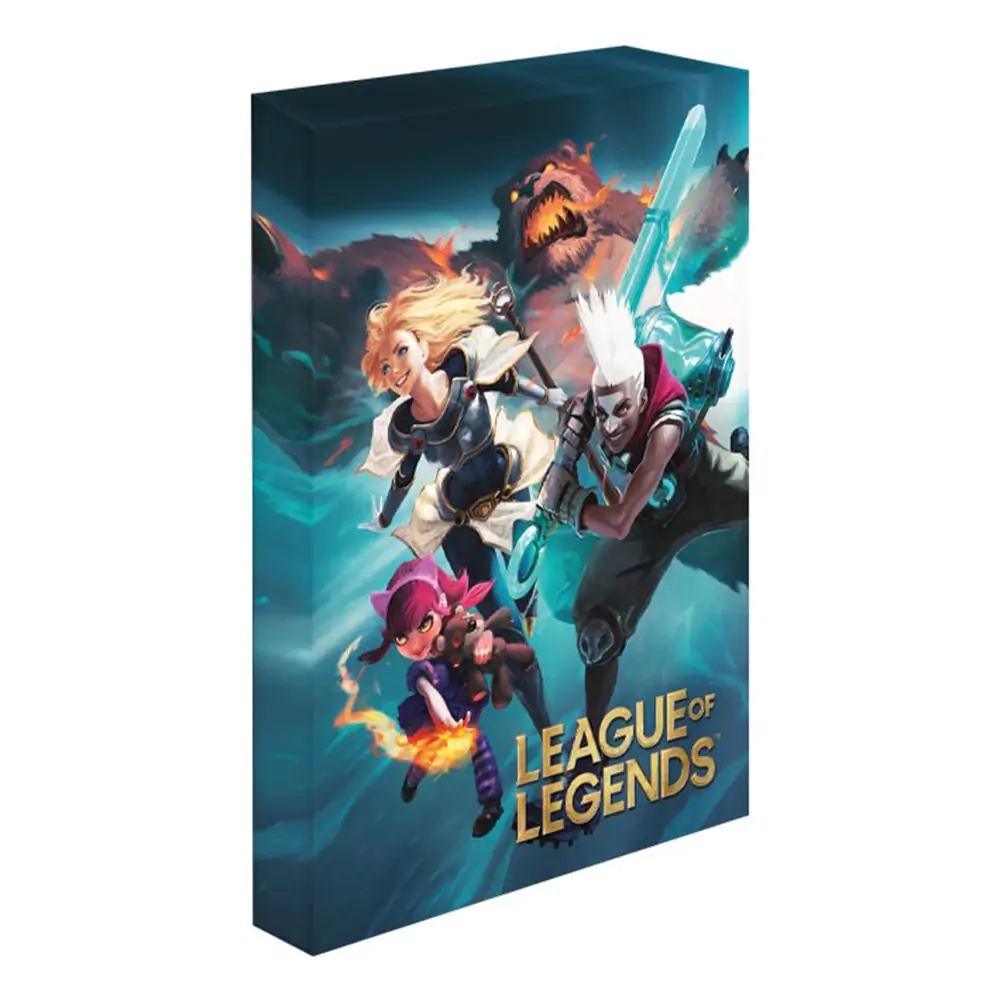 League of Legends Leucht-Leinwandposter Produktfoto