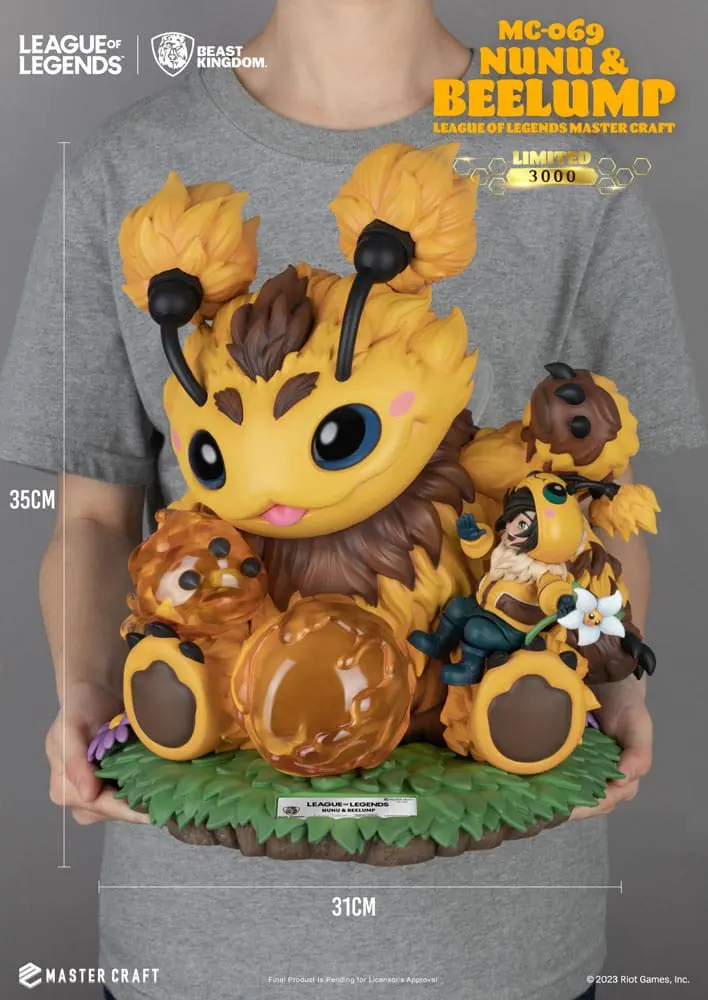 League of Legends Master Craft Statue Nunu & Beelump 35 cm termékfotó