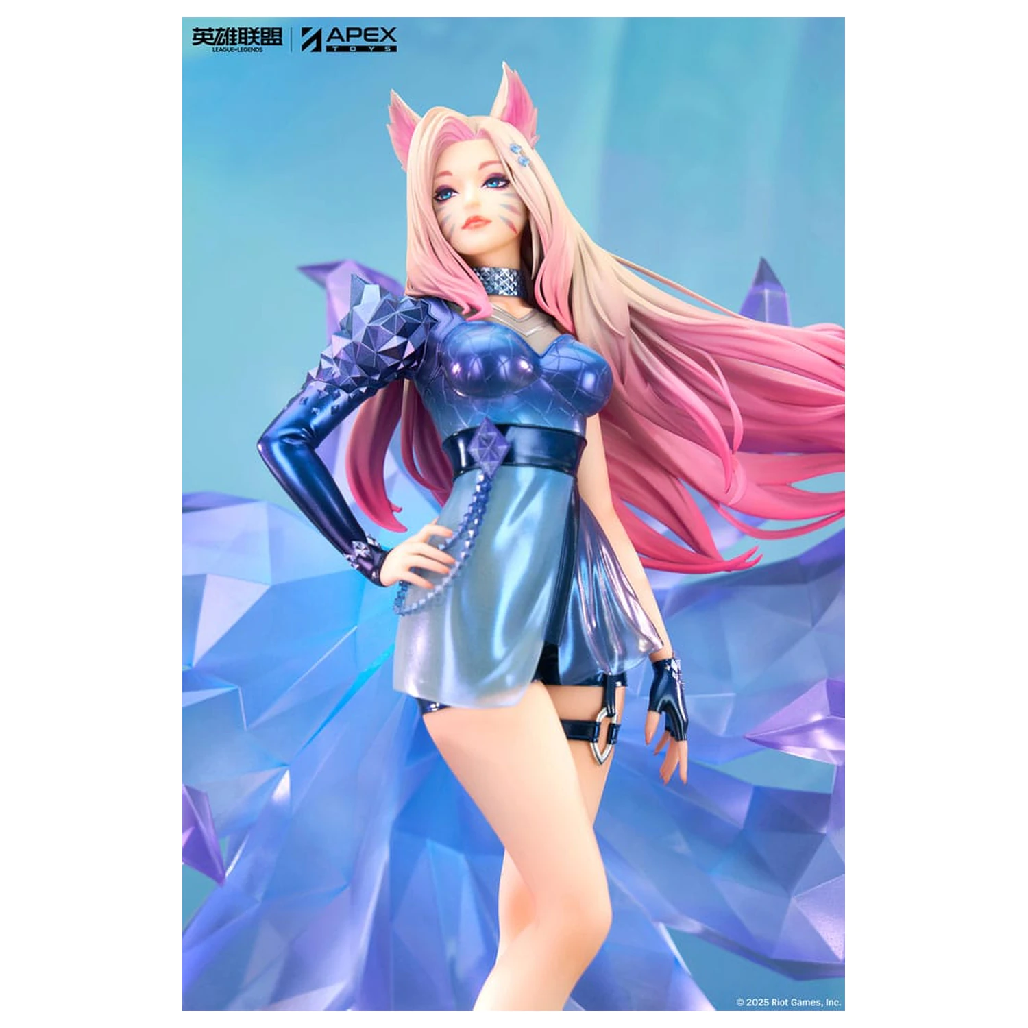 League of Legends PVC Statue 1/7 K/DA ALL OUT Ahri 27 cm Produktfoto