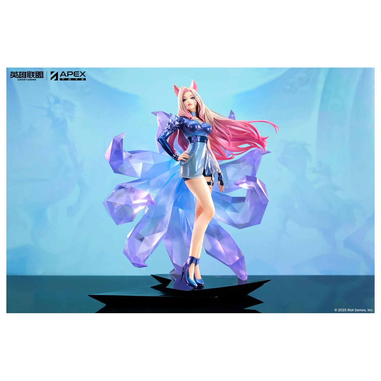 League of Legends PVC Statue 1/7 K/DA ALL OUT Ahri 27 cm Produktfoto
