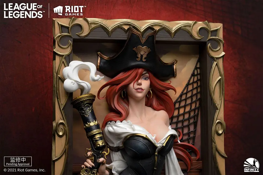 League of Legends PVC 3D Bilderrahmen The Bounty Hunter-Miss Fortune termékfotó