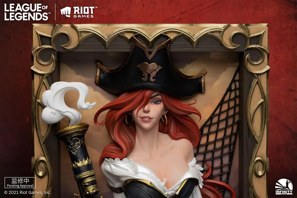 League of Legends PVC 3D Bilderrahmen The Bounty Hunter-Miss Fortune termékfotó