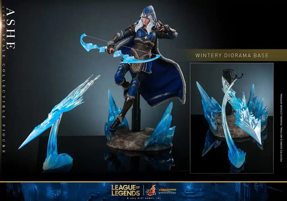 League of Legends Video Game Masterpiece Actionfigur 1/6 Ashe 28 cm termékfotó