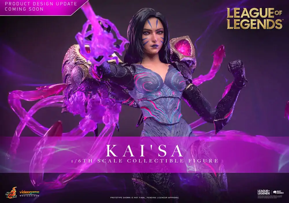 League of Legends Video Game Masterpiece Actionfigur 1/6 Kai'Sa 29 cm termékfotó