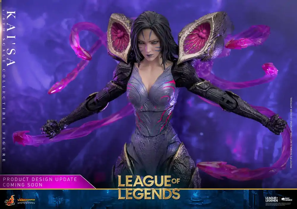 League of Legends Video Game Masterpiece Actionfigur 1/6 Kai'Sa 29 cm termékfotó