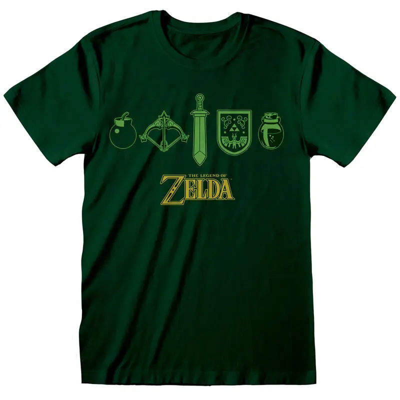 Legend of Zelda Icons T-shirt Produktfoto