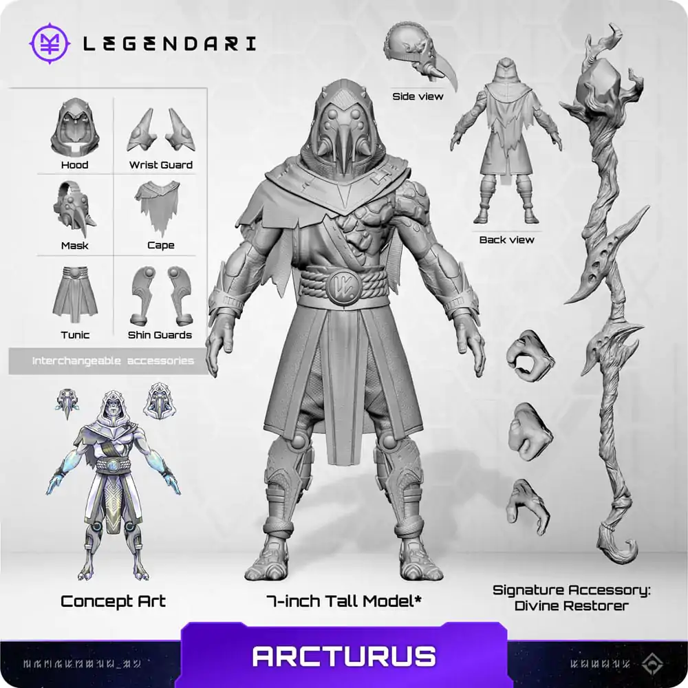 Legendari Actionfigur 1/10 Arcturus 18 cm Produktfoto