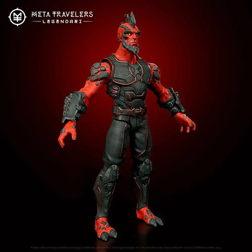 Legendari Actionfigur 1/10 Crimson Enforcer 18 cm Produktfoto