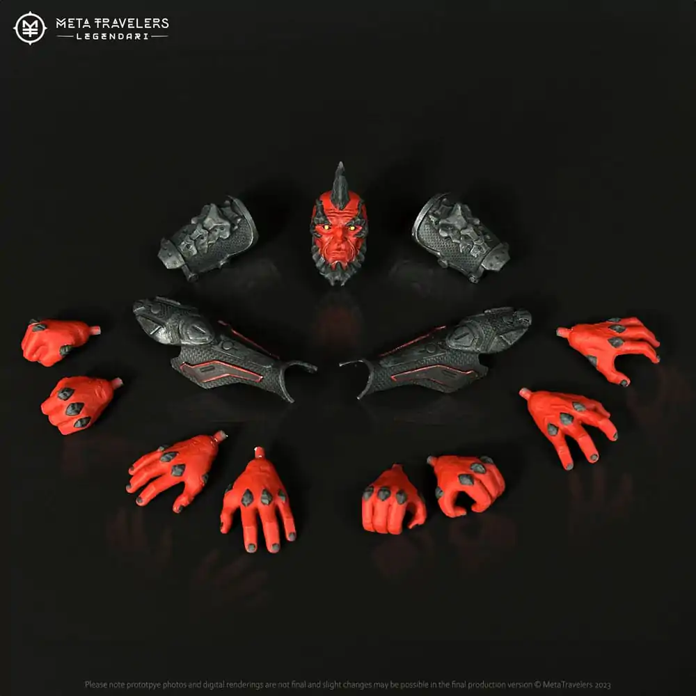 Legendari Actionfigur 1/10 Crimson Enforcer 18 cm Produktfoto