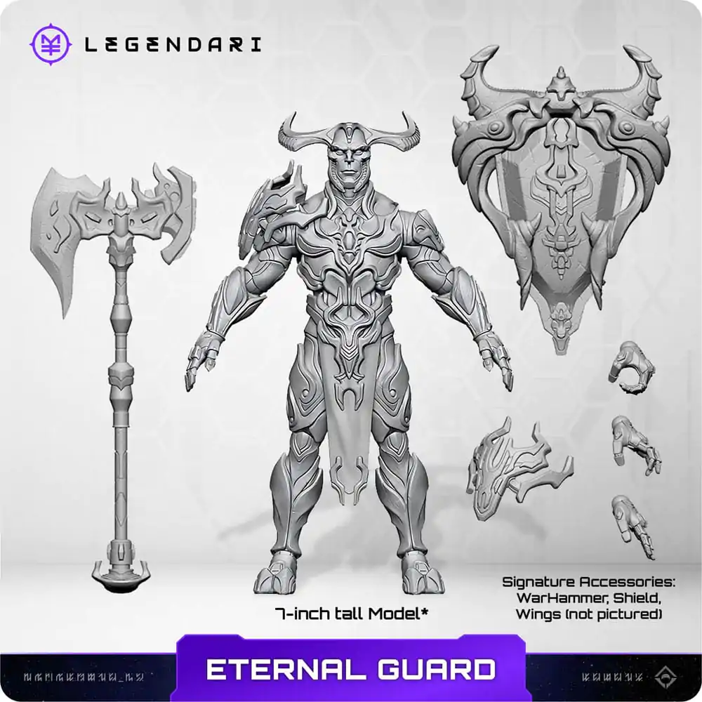 Legendari Actionfigur 1/10 Eternal Guard 18 cm Produktfoto