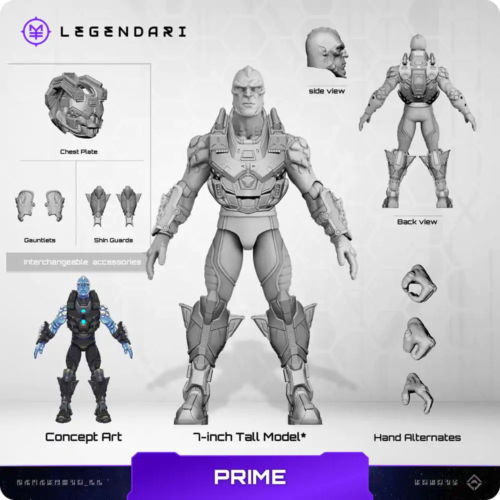 Legendari Actionfigur 1/10 Prime 18 cm Produktfoto